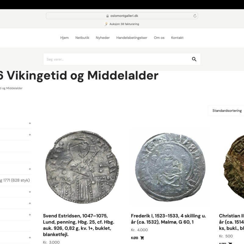 Vår nettbutikk i Danmark har åpnet