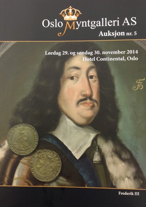 Oslo Myntgalleri katalog auksjon nr.5