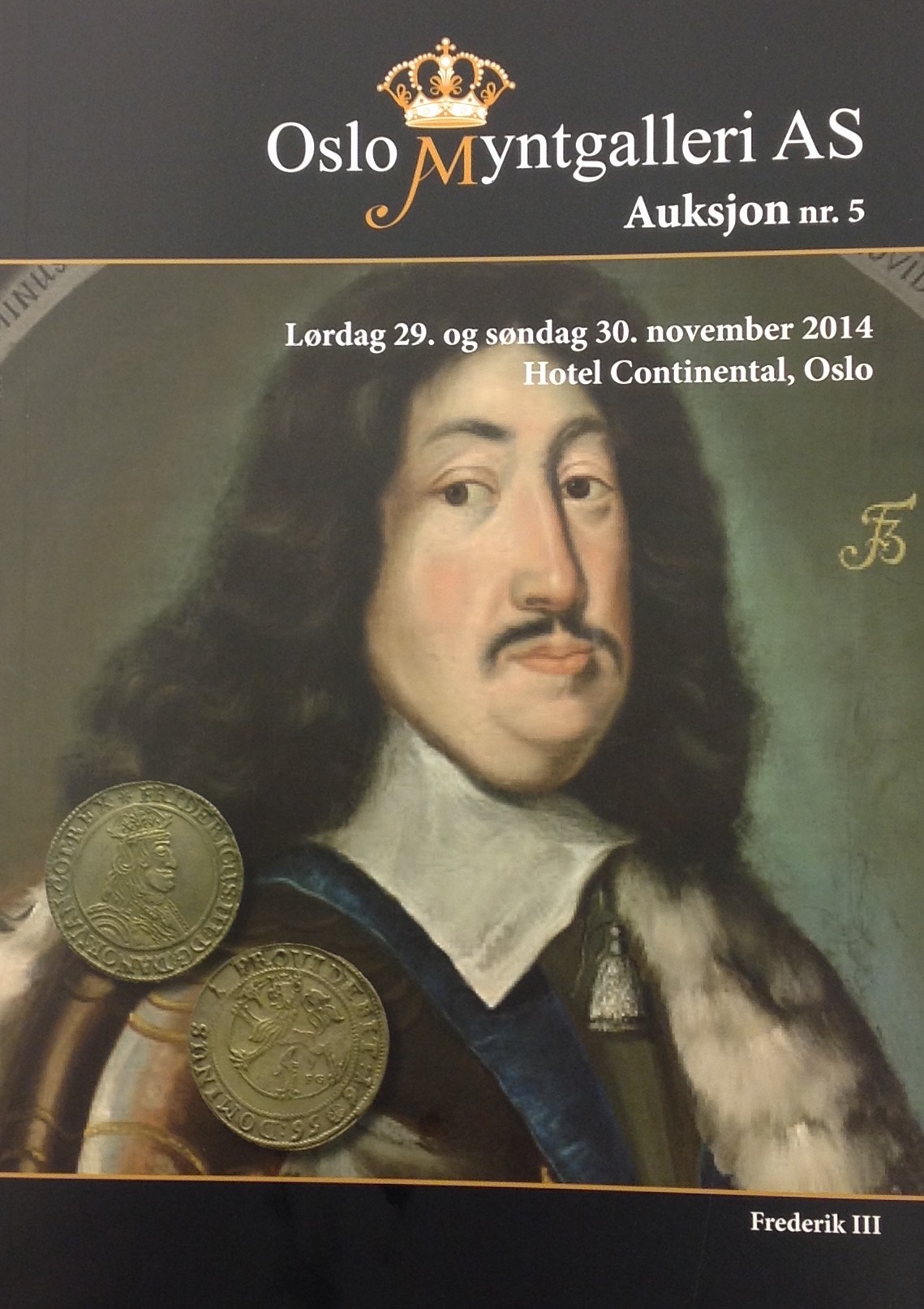 Oslo Myntgalleri katalog auksjon nr.5