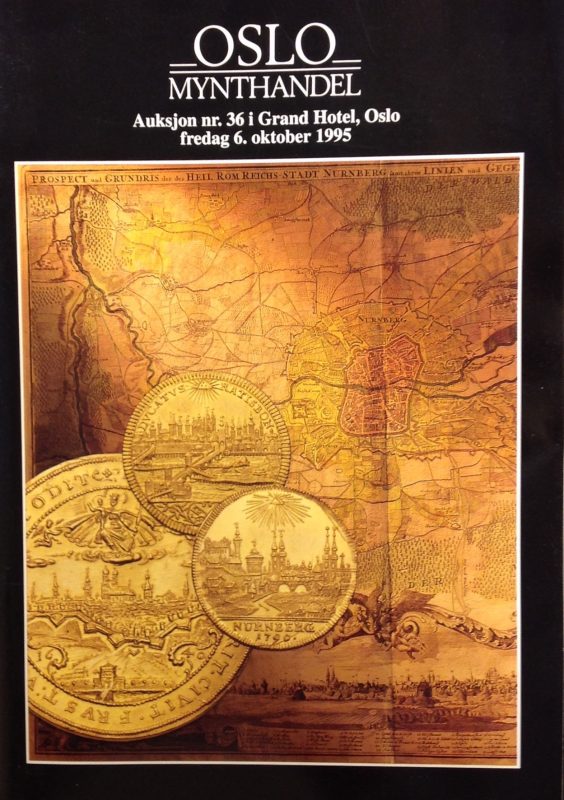 Oslo Mynthandel katalog auksjon nr.36