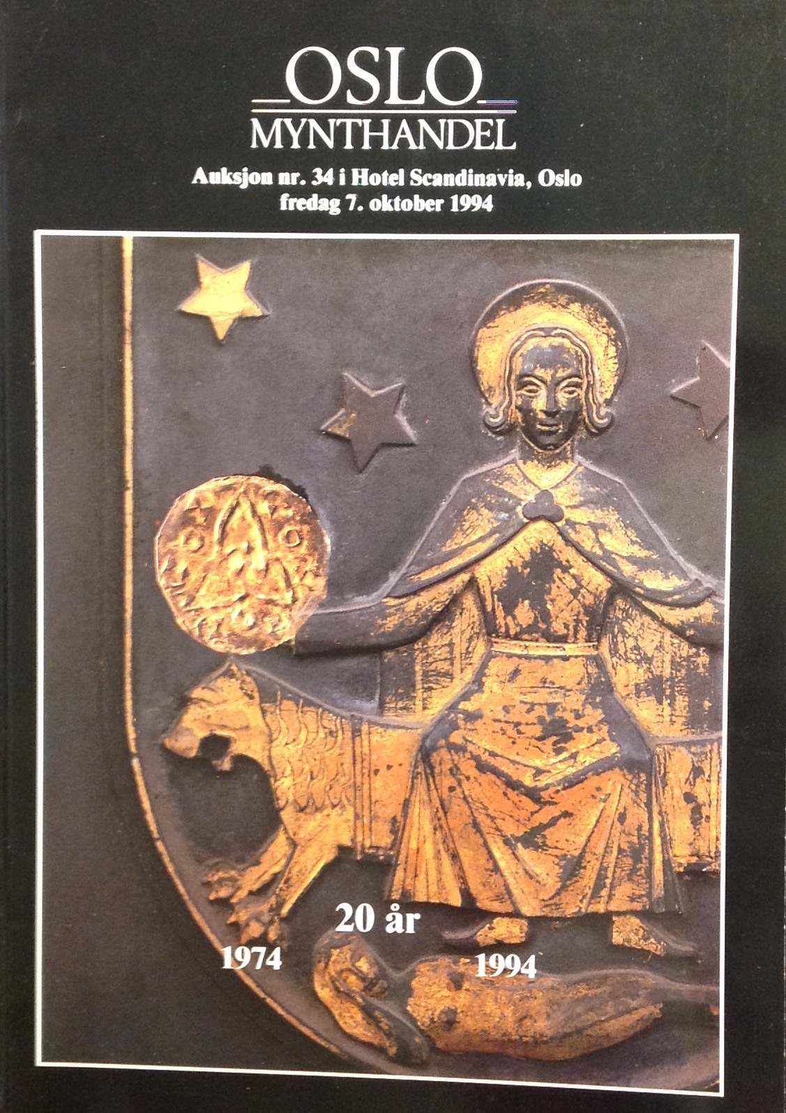 Oslo Mynthandel katalog auksjon nr.34