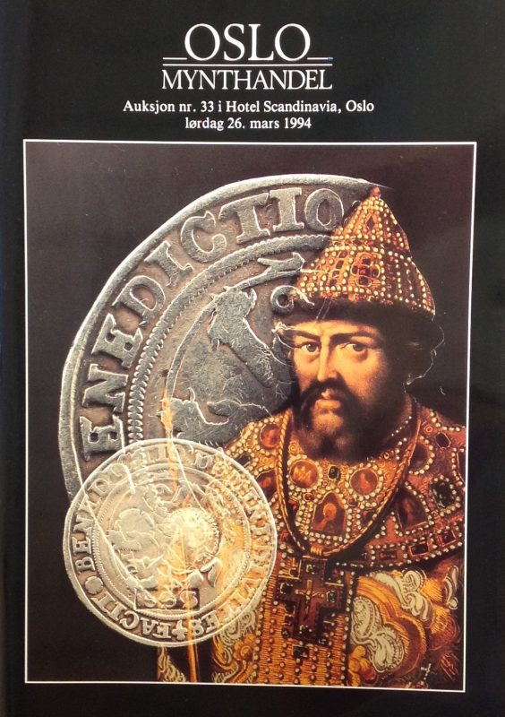 Oslo Mynthandel katalog auksjon nr.33