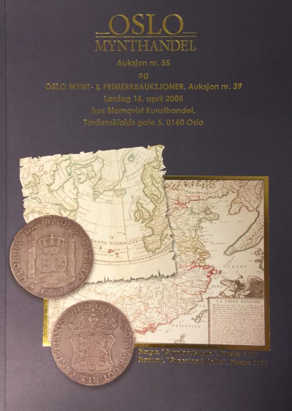 Oslo Mynthandel katalog auksjon nr.55