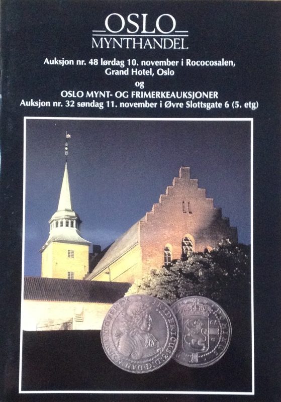Oslo Mynthandel katalog auksjon nr.48